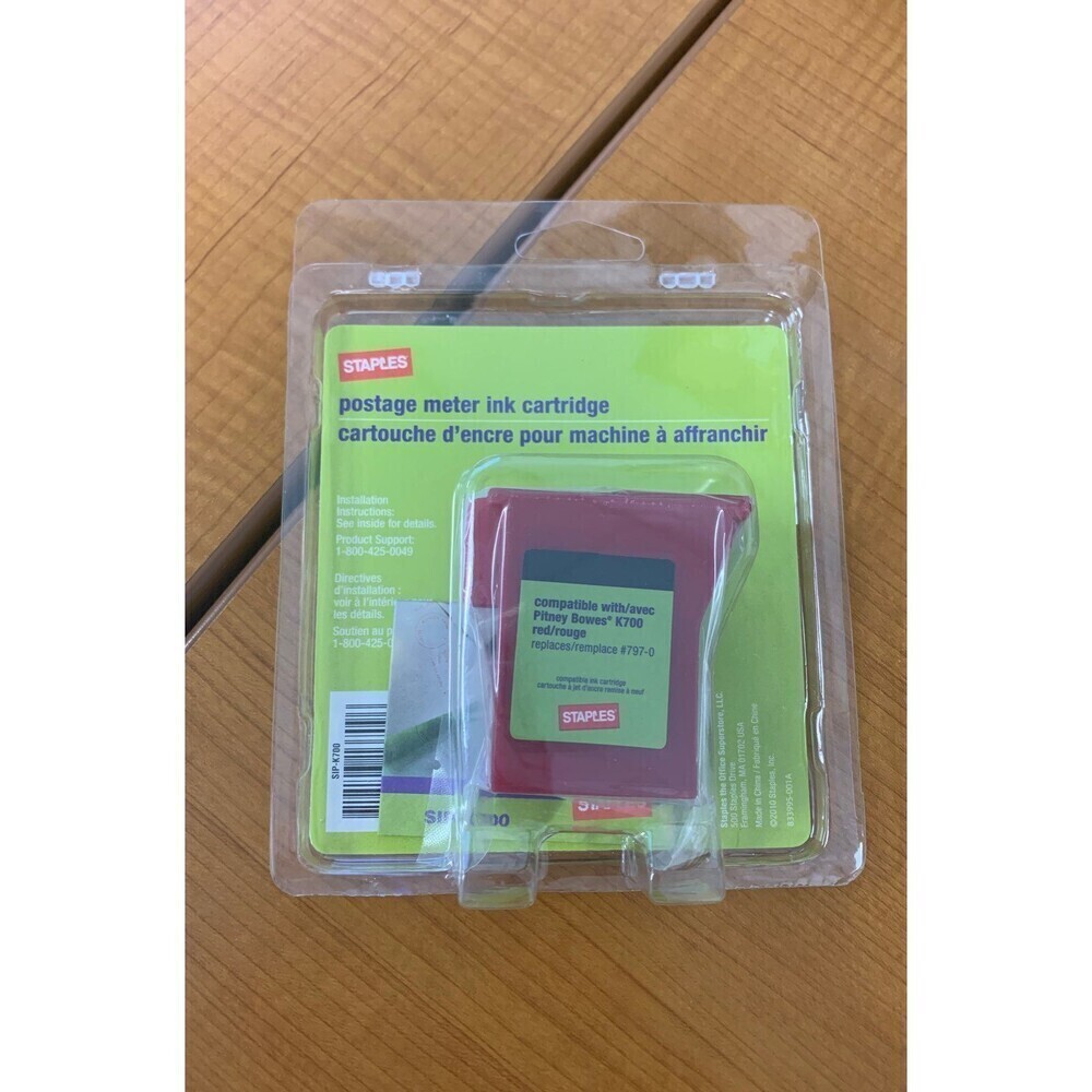 Staples postage Meter Ink-SIP K700 - Picture 2 of 2